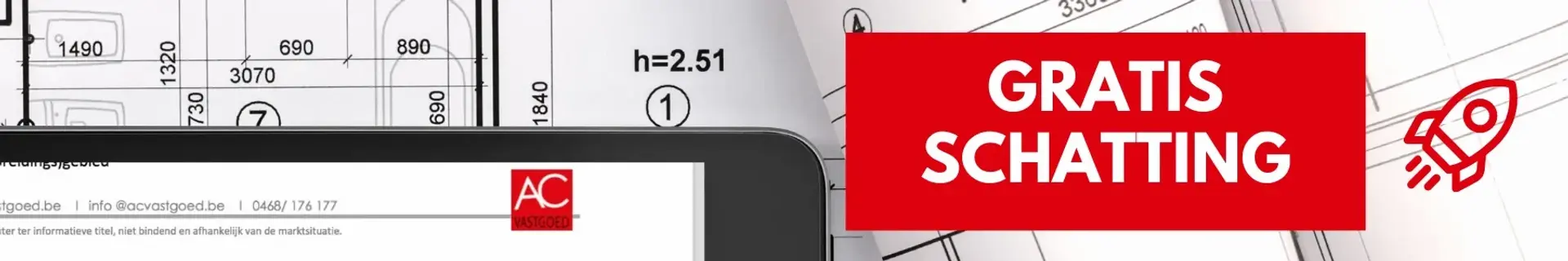 Gratis schatting van uw woning