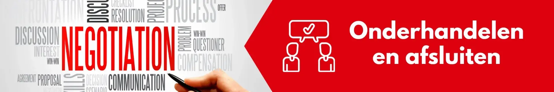 Onderhandelen en afsluiten bij verkoop woning