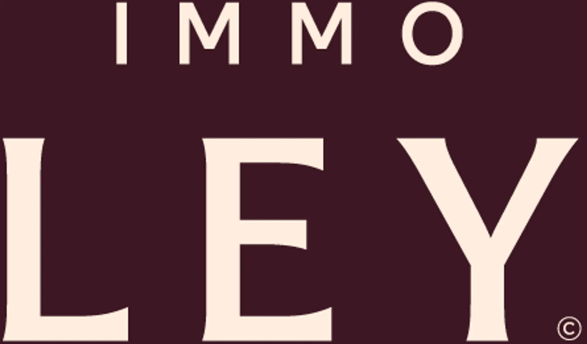 Image: VOORKEUR LOGO ImmoLey NegColor C4x