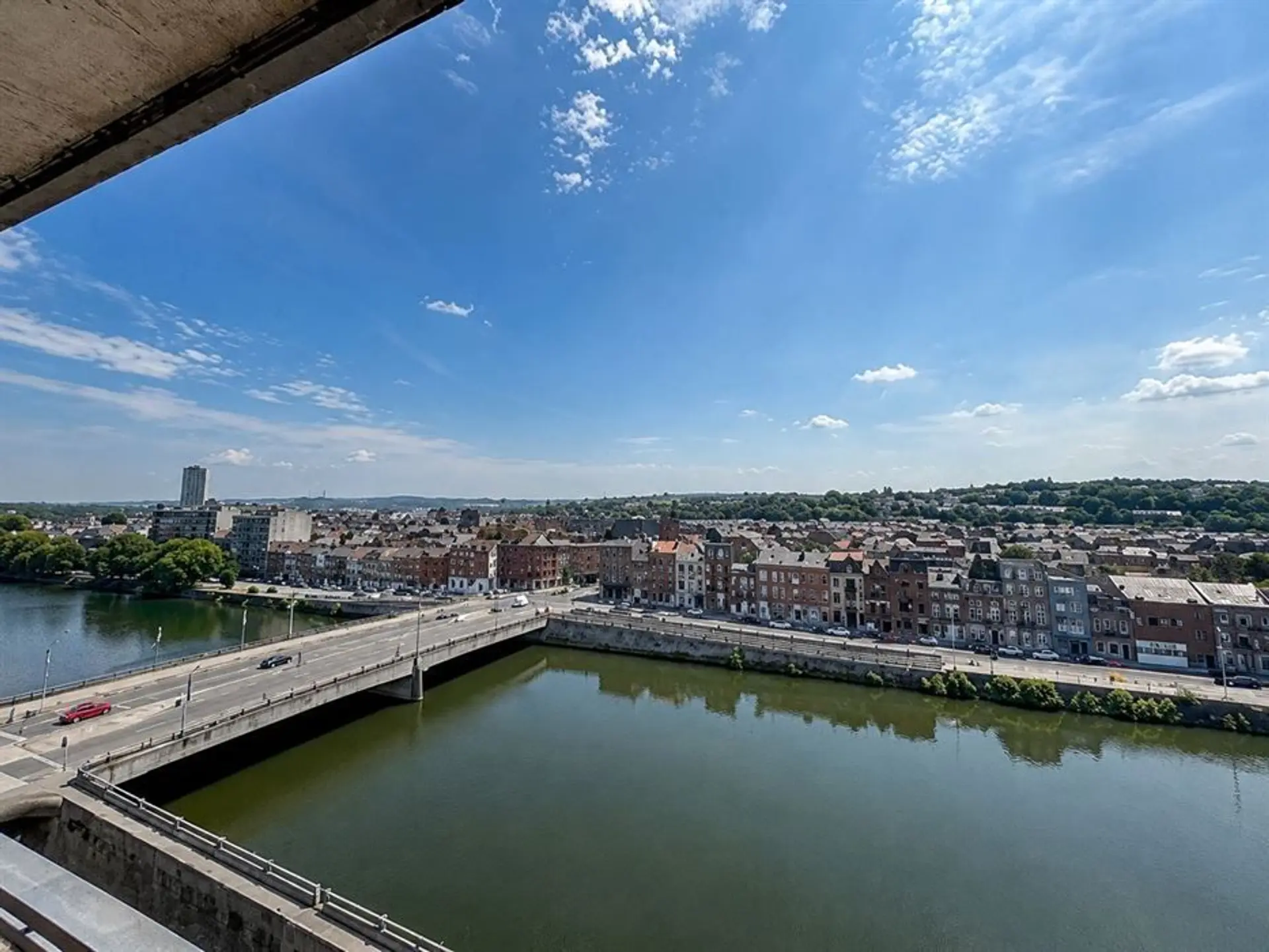 Panorama sur Liège et la vallée de la Meuse